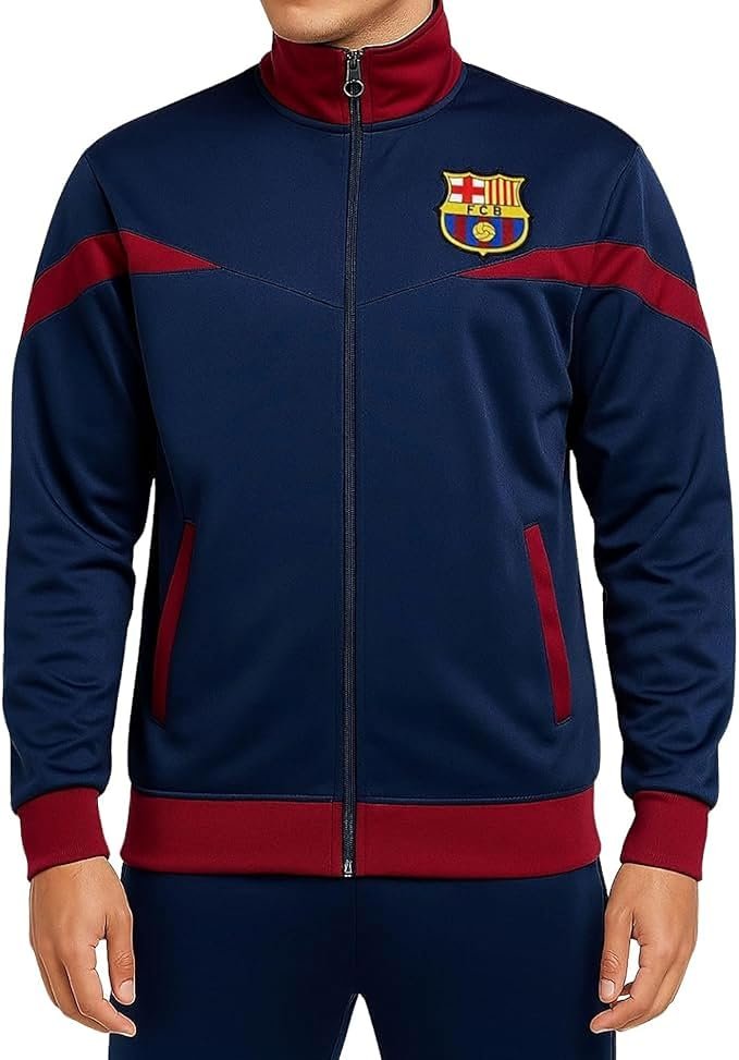 Veste de survêtement FC Barcelona pour homme bleu